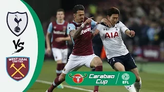 Carabao Cup : Tottenham Vs Westham 2-3 - All Goals & Highlights - 26/10/2017 Full HD