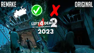 Left 4 Dead 2 Nuevas Campañas Remasterizadas | Remake 2023 | Mapas Custom |