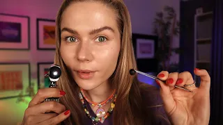 ASMR There is something In Your Ear (Ear Exam, Ear Cleaning & Hearing Test) Soft Spoken, Medical RP