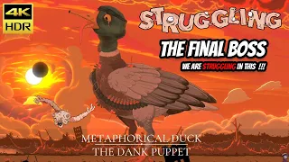 Struggling Gameplay Metaphorical Duck Final Boss Fight PC Nintendo Switch [4K HDR ULTRA 60FPS]