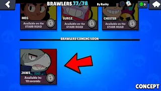 🤬 CURSED NEW BRAWLER JAWS!😡🎁|FREE GIFTS