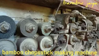 bamboo chopsticks making machine , bambu jaya