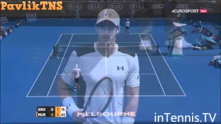 Andy Murray vs Sam Groth Highlights ᴴᴰ Australian Open 2016