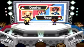 Pokemon Black & White 2 World Tournament - Champions Triple Battle (Red, Cynthia & Blue)