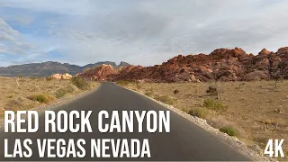 Red Rock Canyon - Las Vegas, Nevada - 4K Drive