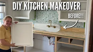 DESIGNING & RENOVATING MY FIRST KITCHEN | DIY KITCHEN REMODEL