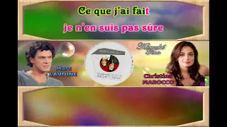 Karaoke Tino - Marc Lavoine & Cristina Marocco - J'ai tout oublié