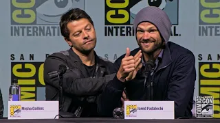 Supernatural Season 14 - 2018 Comic Con Panel(4K).