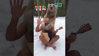 Bear and balalaika in Russia