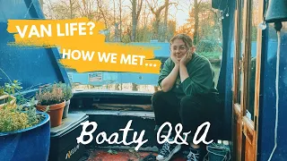 BOAT LIFE Q&A - Travel Plans? Balancing Work and Narrowboat life? | Life on Lavender Lee EP 8