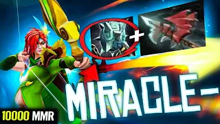 MIRACLE [Windranger] 18 min Throne - Insane Focus Fire Damage One ULT Kills Dota 2 Pro