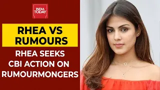 Rhea Chakraborty Seeks CBI Action Against Rumourmongers Over Sushant Singh Rajput's Death