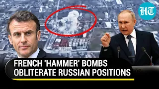 French 'Hammer' Bombs Flatten Russian Positions For The First Time In Ukraine | Watch