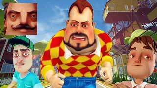 Hello Neighbor - New Neighbor Dark Riddle History Gameplay Walkthrough