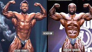 Regan Grimes VS Samson Dauda Physique Comparison at Arnold Classic #samsondauda #regangrimes