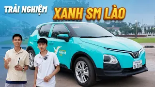 Trải nghiệm Xanh Sm Lào: tài xế thu nhập cao, người Lào thích thú | VietNam EV Rally