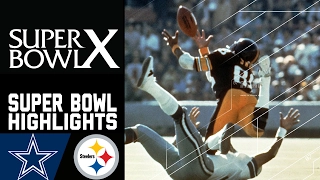 Cowboys vs. Steelers Super Bowl X Recap | NFL