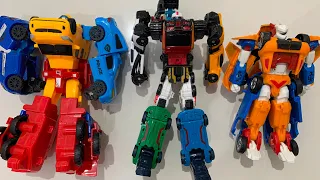 Combination Robot Transform Car from Tobot  Titan, Magma Six and Quatran Mini Version