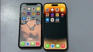 IPHONE 14 PRO VS IPHONE 11 PRO - SPEED TEST!!