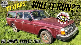 Will this Abandoned Volvo 245 Run for the first time in 19 YEARS!?