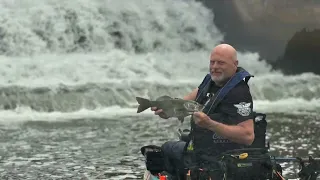 Father Son Kayak Fishing The Holston River