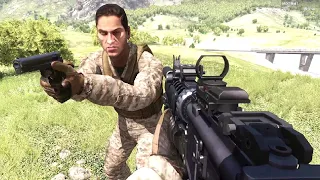 Ambush Gone Wrong. Special Forces Soldier in Action. Arma 3 Gameplay 2024.