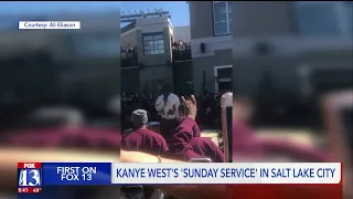 Kanye West`s `Sunday Service` comes to SLC