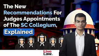 SC Collegium Recommends 2 New Judges to the Supreme Court, New High Court Chief Justices