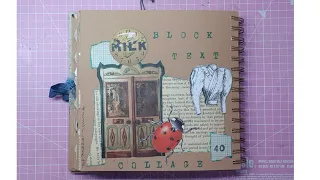 Margarete Miller's 52 week collage challenge 2022 #2022planner40