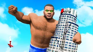 FRANKLIN is WORLDS STRONGEST MAN in GTA 5!