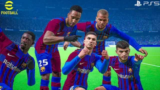 eFootball 2022 - Barcelona Vs Arsenal ● ULTRA GRAPHICS - Penalty Gameplay Version 1.0 ● 4K