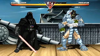 DARTH VADER vs PREDATOR - Highest Level Amazing Fight!