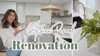 Modern Cottage Kitchen Renovation Makeover / Transforming a Tiny Kitchen, DIY Hood + Fails