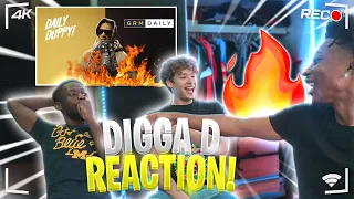 AMERICANS REACT TO  DIGGA D - DAILY DUPPY | GRM DAILY