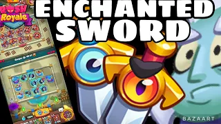 ENCHANTED SWORD ARRIVES AND ITS BROKEN! IN RUSH ROYALE