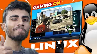 Linux Now Support Gaming!! *Not a Joke* 🤯 End of Windows? Trying PC Games on Linux ⚡️
