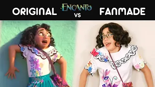 THE FAMILY MADRIGAL (Original VS My Concept - Side by Side Comparison) ★ Disney ENCANTO in Real Life