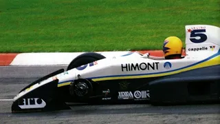 1989 F1 Canadian GP - Roberto Moreno (Coloni) loose left front wheel