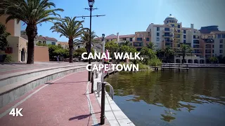 Walking trough the BIGGEST MALL in CAPE TOWN: Canal Walk Shopping Centre - ASMR