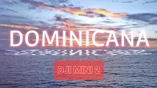 Sunrise in the Dominican Republic. DJI MINI 2, Punta Cana. Arena Blanca Beach. Relax 4K