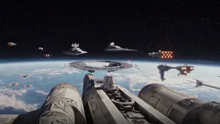 Rogue One: A Star Wars Story | The Rebel Fleet Arrives (Music Only)