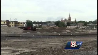 Rebuilding continues in Lac Megantic one year after train derailment, explosion