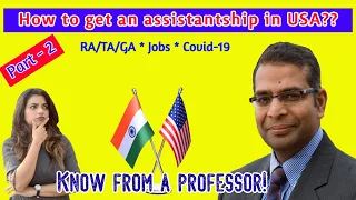 Jobs & Assistantships (TA/RA/GA) for International Students | Desi American Professor | WeDesified