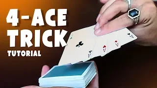 Learn the CRAZY 4-ACE TRICK - Gambling Tutorial/ Q&A