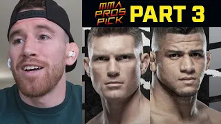 MMA Pros Pick ✅ Stephen Thompson vs. Gilbert Burns - Part 3 👊 UFC 264