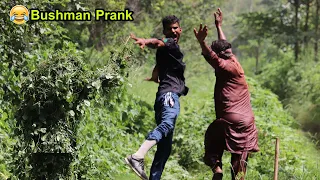 Funny Scary BUSHMAN Prank On Farmer || Crazy Reaction New Fails Prank Video 2023