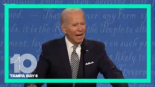 Joe Biden calls Donald Trump a 'clown' during argument about Hunter Biden