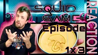 SQUID GAME | Ep 1x3 - "The Man With the Umbrella" | REACTION | Netflix
