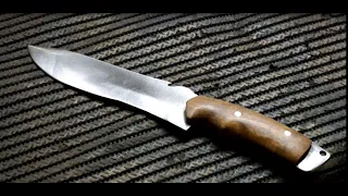 Knife making - forged from leaf spring