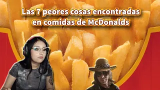 Las 7 cosas más asquerosas encontradas en comidas de McDonalds | reacción a DROSS